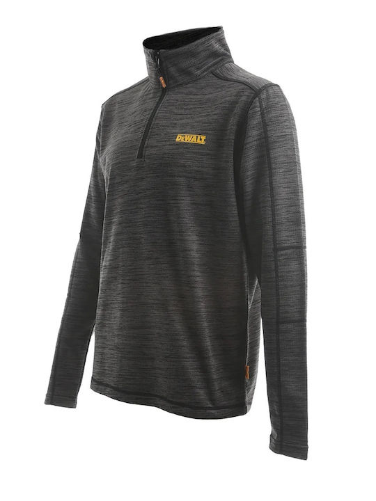 Dewalt Jonesboro Long Sleeve Work Sweatshirt Gray Fleece