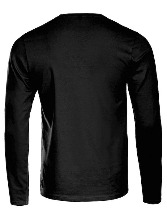 Stenso Kaos Black Long Sleeve T-Shirt