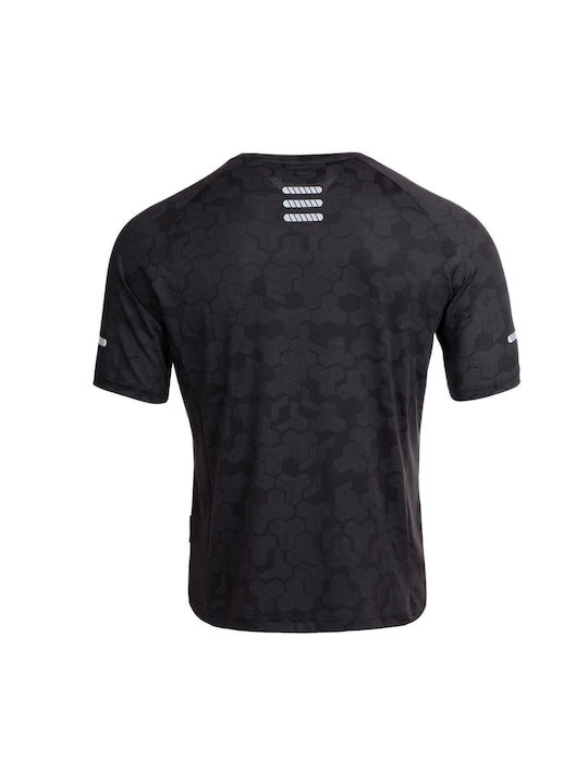 Stenso T-Shirt Εργασίας Γκρι με Ανακλαστικές Ταινίες
