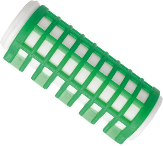 Eurostil Heat Rollers Rollers Heated 23mm 6τμχ 23mm in Green Color 6pcs