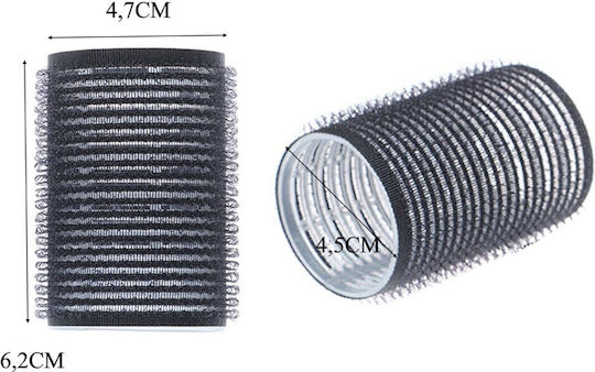 Set Rollers Wire Mesh Roller in Black Color 3pcs