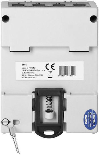 Orno Elektrische Messgeräte Digital Schiene Dreiphasig EM-3