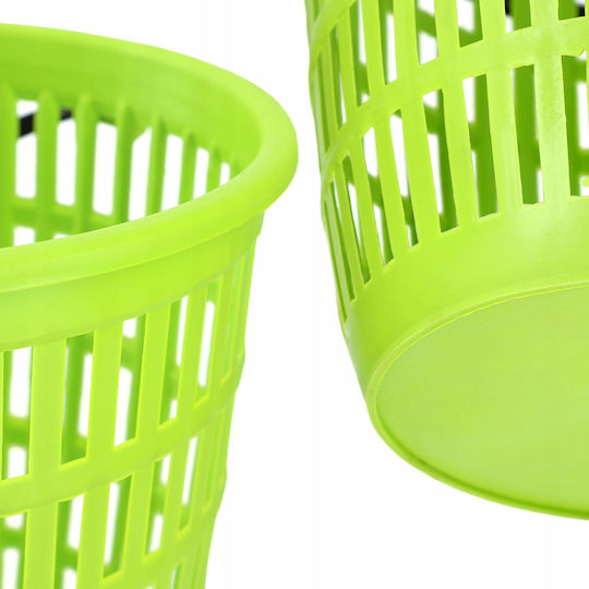 Kadax Coș de Depozitare Plastic Verde 12lt 1buc