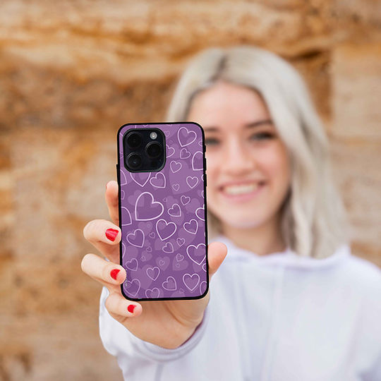 Калъф Sonique Heart Series за Samsung Galaxy Z Fold 6 Виолетов