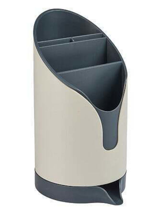 5Five Cutlery Drainer Plastic Beige 12.8x11x20.2cm