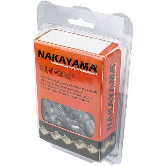 Nakayama Ec1106 Chain 1/4" 043" 1.1mm 37 Guides Ec1100