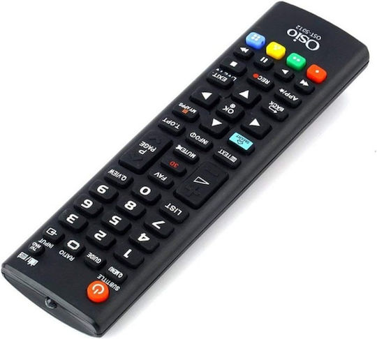 Osio Kompatibel Fernbedienung OST-5012 für Τηλεοράσεις LG und Osio