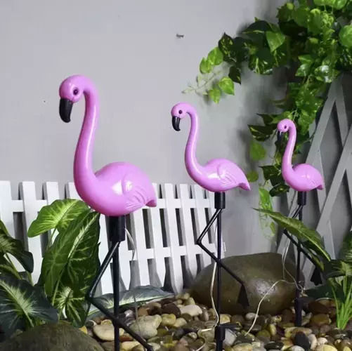 Gardlov Set of 3 Stake Solar Lights with Photocell IP44 20cmx6cmx52cmcm