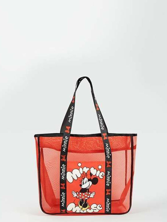 Minnie Mouse Kinder Rucksack Strandtasche Rot 39cmx20cmcm