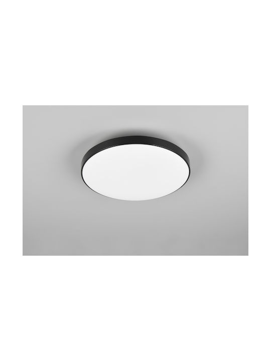 Trio Lighting Ceiling Mount Light Bathroom Black