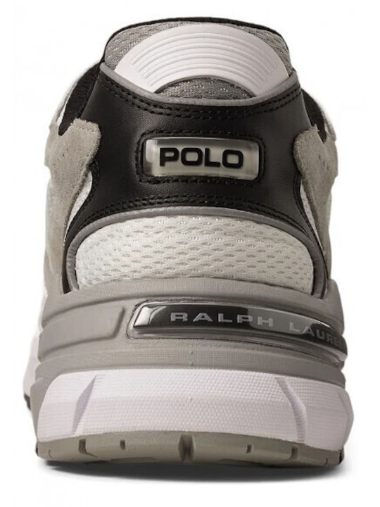 Trackster Herren Sneakers White-grey-black