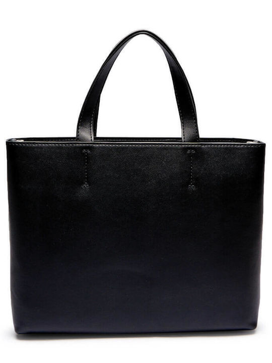 Sculpted Γυναικεία Τσάντα Tote Χειρός Μαύρη