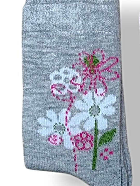 Babydom Șosete pentru Copii Grey, Pink, White 3 Perechi