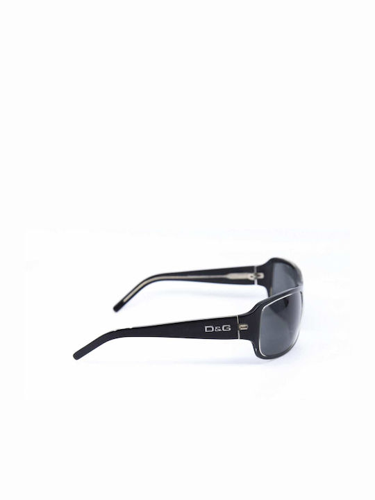 Dolce & Gabbana Unisex Γυαλιά Ηλίου με Μαύρο Κοκκάλινο Σκελετό και Γκρι Φακό DG3011 79287