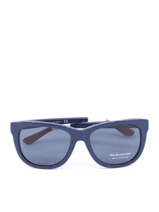 Ralph Lauren Unisex Sunglasses with Blue Plastic Frame and Blue Lens 556987