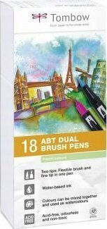 Tombow Zeichenmarker Pastel 18Stück