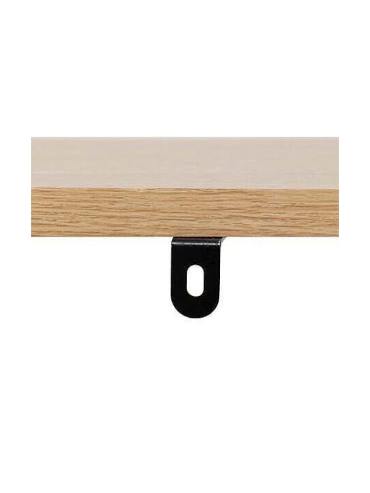 5Five Ραφιέρα Κουζίνας Ξύλινη 3 Θέσεων Μπεζ 60x30x110cm