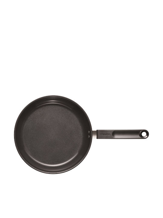 Fiskars Tigaie Cu capac din Oțel cu Strat Ceramic 26cm