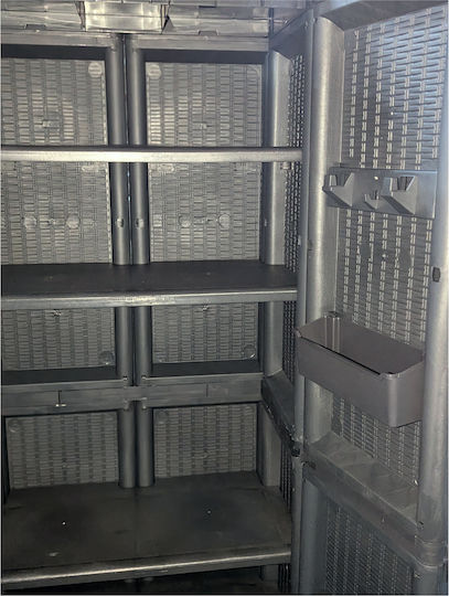 Δίφυλλη Πλαστική 70x44x173εκ. Δίφυλλη Πλαστική 70x44x173εκ.