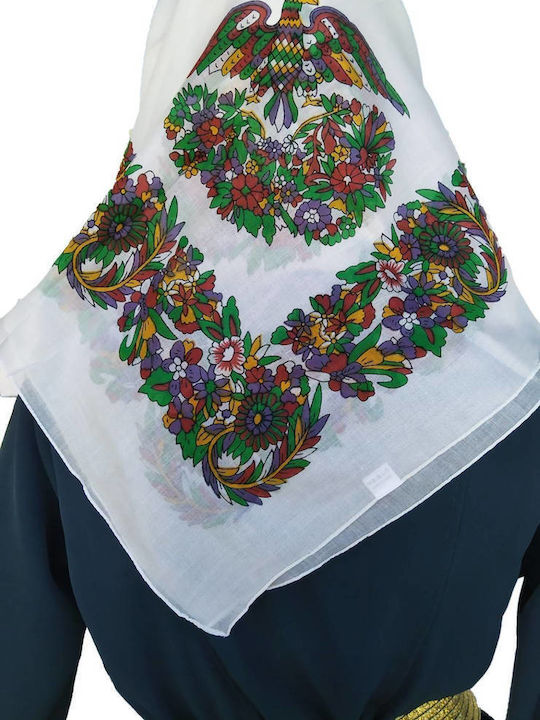 Traditional Kids Costume Kalymnos with Scarf Forest Green