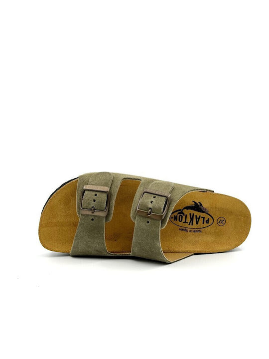 Plakton Ανατομικά Σανδάλια Afelpado Light Kaki Plakton Ανατομικά Σανδάλια Afelpado Light Kaki