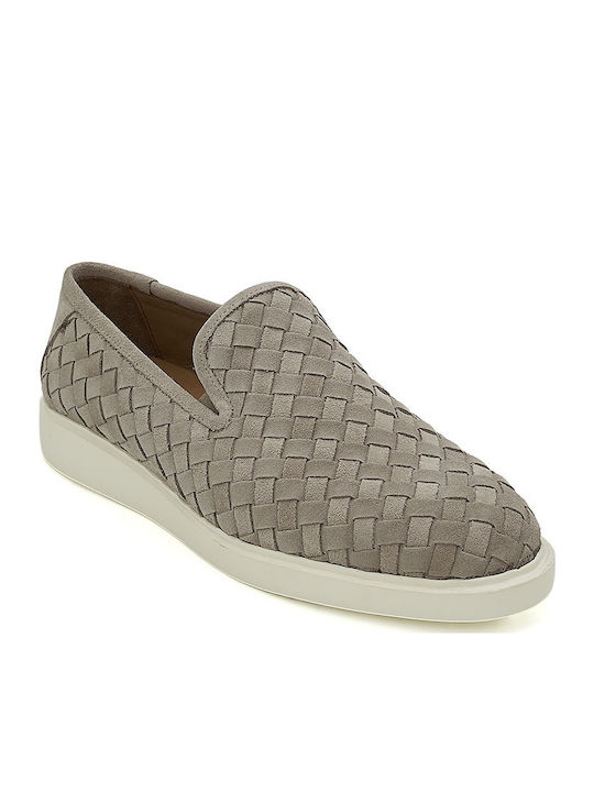 Philippe Lang Men's Moccasins Gray