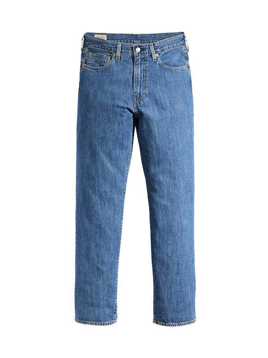 Stay Men's Jeans Pants Loose Straight Fit Blue
