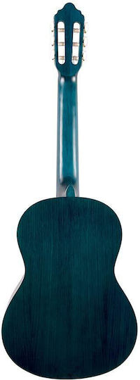 Valencia Klassisch Gitarre 3/4 VC203 Blau