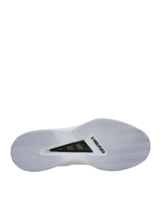 Head Sprint Pro 4.0 Ανδρικά Παπούτσια Τένις για Χωμάτινα Γήπεδα Λευκά