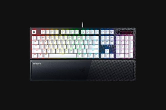 Razer BlackWidow V3 Gaming Mechanical Keyboard with Razer Green switches and RGB lighting (English US) Roblox Edition