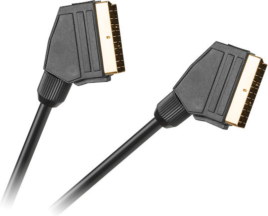 Cabletech Καλώδιο Scart мъжки - Scart мъжки 3м Черен KPO3911-3