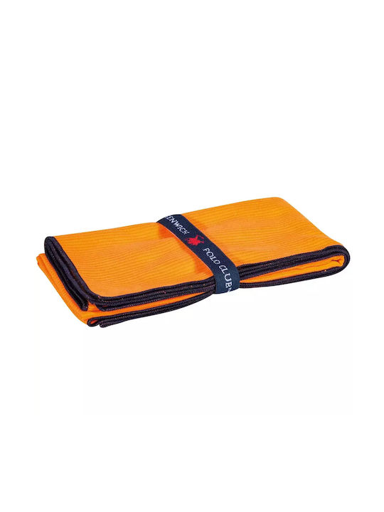 Greenwich Polo Club Essential Покривка за фитнес Зала Микрофибър и Транспортен калъф Оранжев 45x90см Greenwich Polo Club Essential Покривка за фитнес Зала Микрофибър и Транспортен калъф Оранжев 45x90см