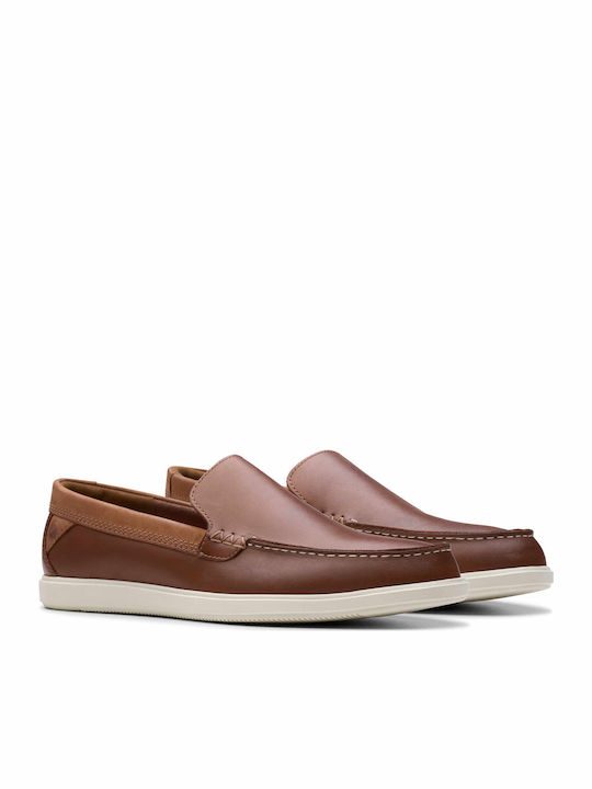 Men's Leather Loafers Brown