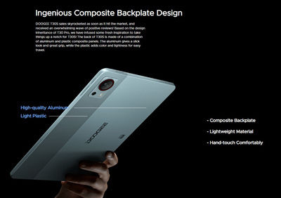 Doogee T30S 11" Tablet (6GB/256GB) Μαύρο