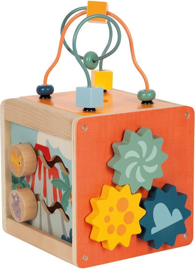Small Foot Activity Cube made of Wood