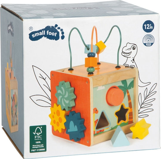 Small Foot Activity Cube made of Wood