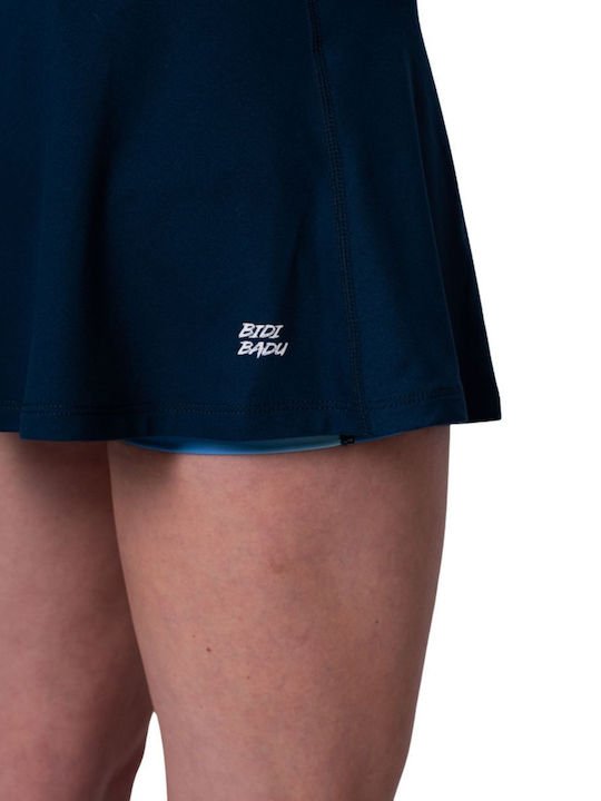 Bidi Badu Spectrum Printed Women's Wavy Skort Dark Blue Blue Aqua