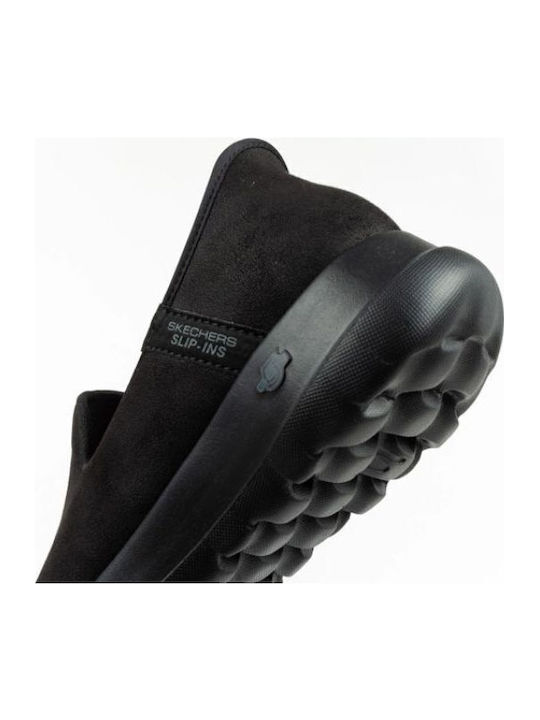 Go Walk Joy Women's Canvas Slip-Ons Black