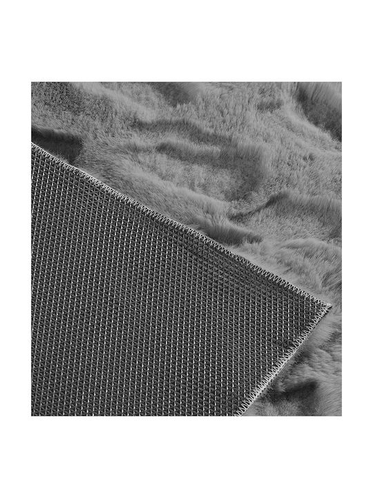 Madi Glacial Χαλί Στρογγυλό Grey Φ150cm