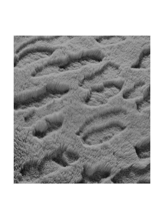 Madi Glacial Αντιολισθητικό Χαλί Ορθογώνιο Grey 150x230cm