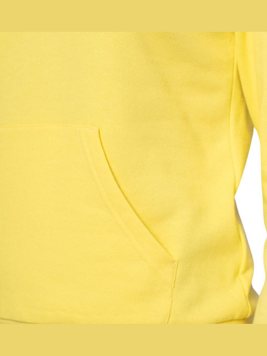 Γυναικείο Φούτερ με Κουκούλα Yellow
