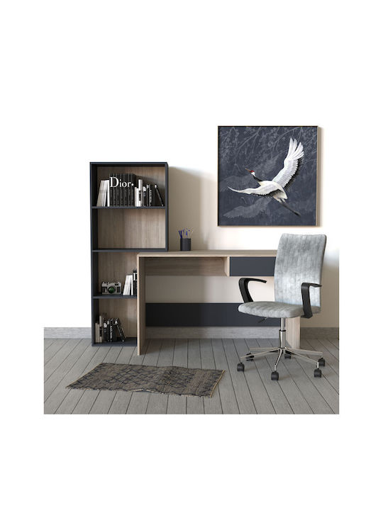 InTheBox Nomads 5-teilig Teppich Rechteckig Leder Gray