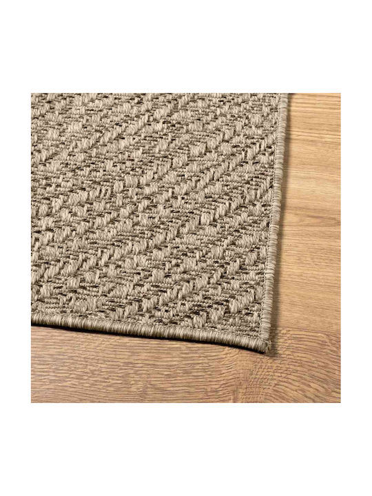 vidaXL Zizur Rug Outdoor Rectangular from Jute Beige