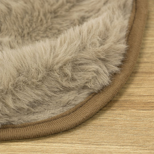 Conilio Beige 3D Kaninchenfell Läufer Teppich Lino 70x140 1 Stück Conilio Beige 3D Kaninchenfell Läufer Teppich Lino 70x140 1 Stück