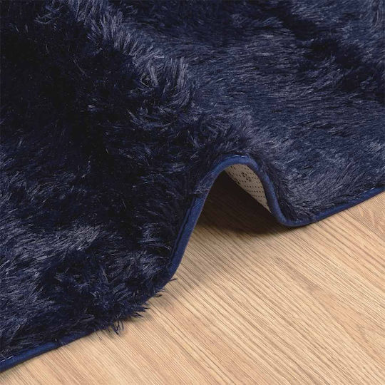 vidaXL Navarra Non-Slip Shaggy Runner Rug Blue 80x150 cm