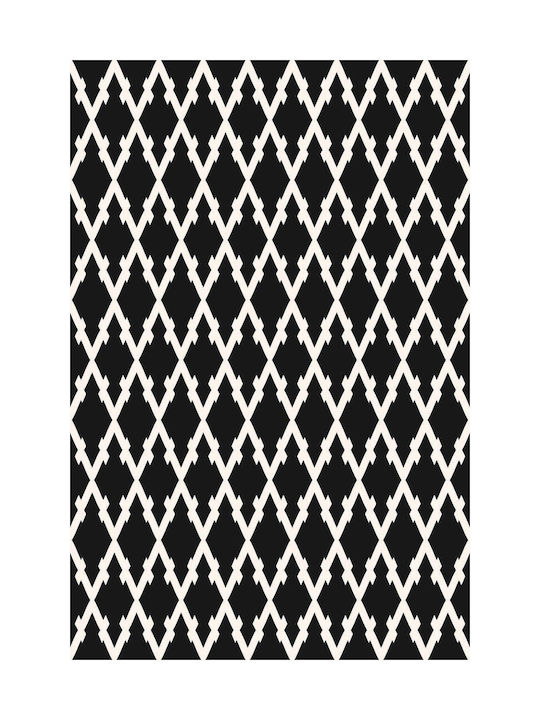 Conceptum Hypnose Covor Rectangular Alb-negru