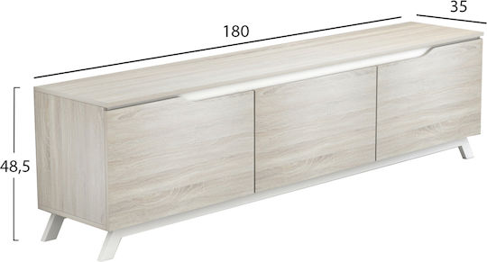 Stand TV Kimia Bej L180xA35xÎ48cm