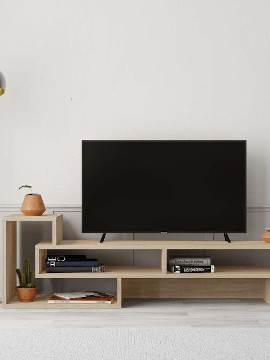 TV Stand Tetra Natural M136.7xD40xH42cm