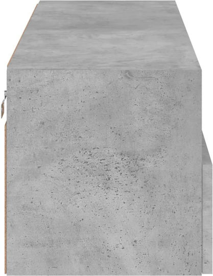 TV Stand Gray 100x30x30cm