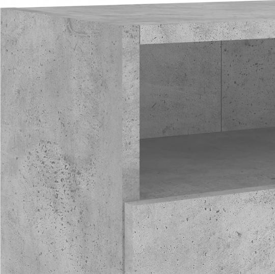TV Stand Gray 100x30x30cm